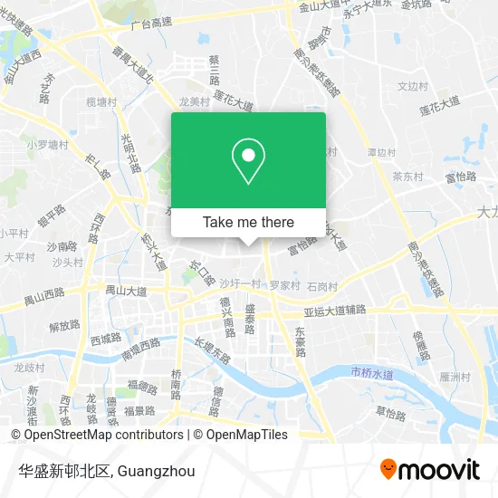华盛新邨北区 map