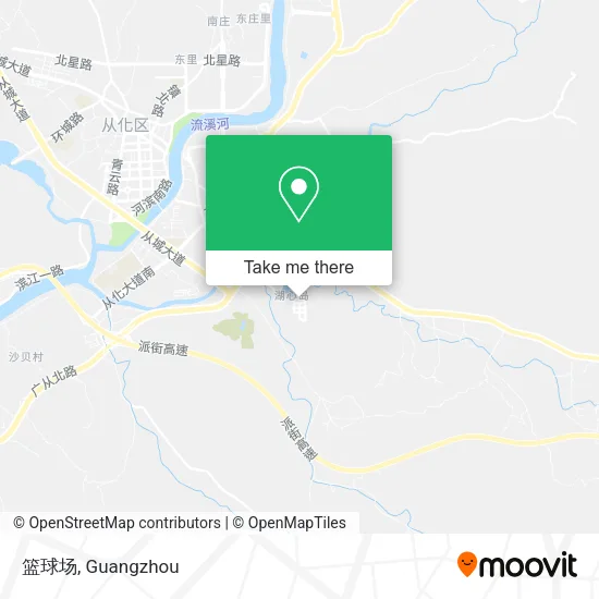 篮球场 map