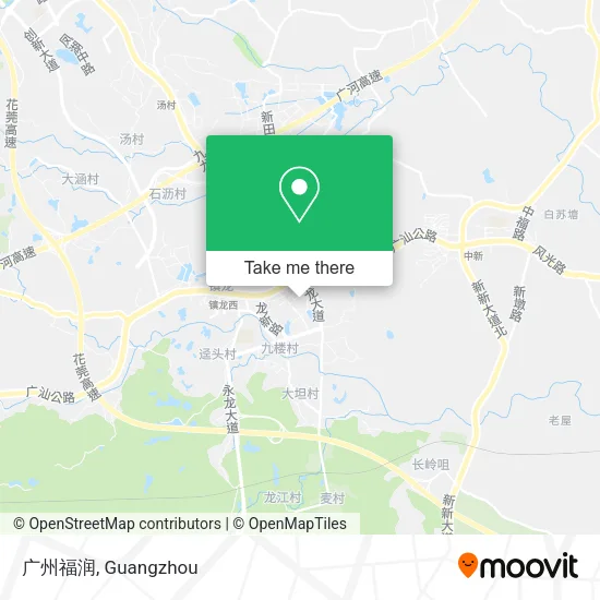 广州福润 map