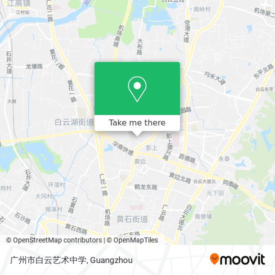 广州市白云艺术中学 map