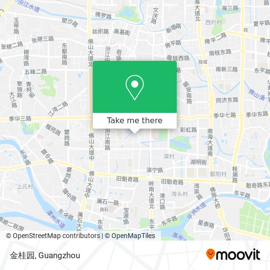 金桂园 map