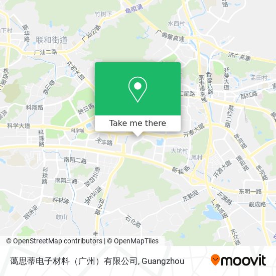 蔼思蒂电子材料（广州）有限公司 map