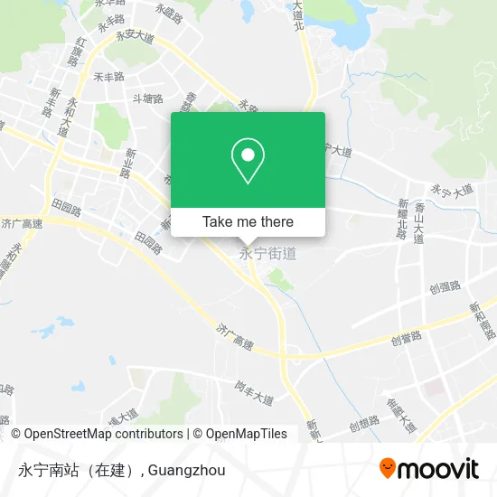 永宁南站（在建） map