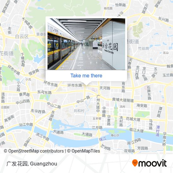 广发花园 map