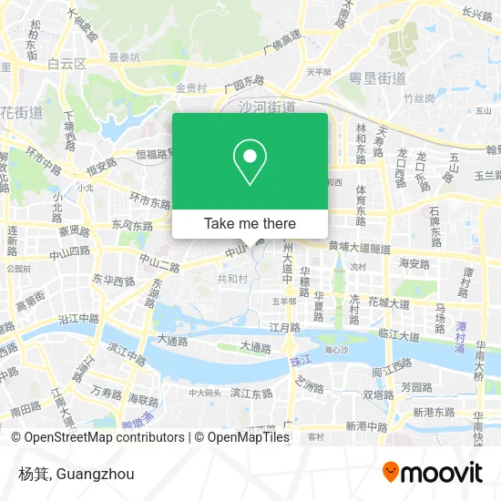 杨箕 map
