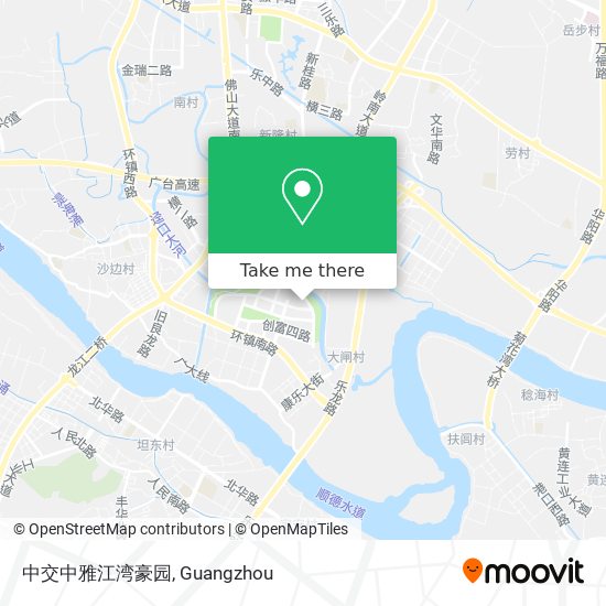 中交中雅江湾豪园 map