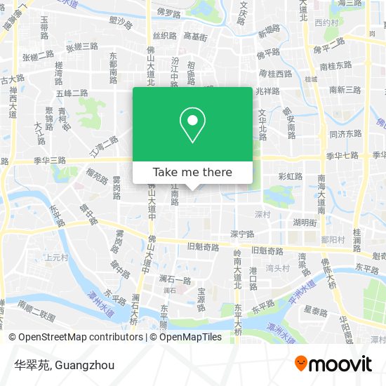 华翠苑 map
