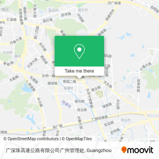 广深珠高速公路有限公司广州管理处 map