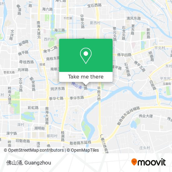 佛山涌 map