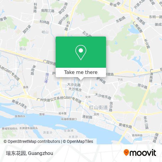 瑞东花园 map