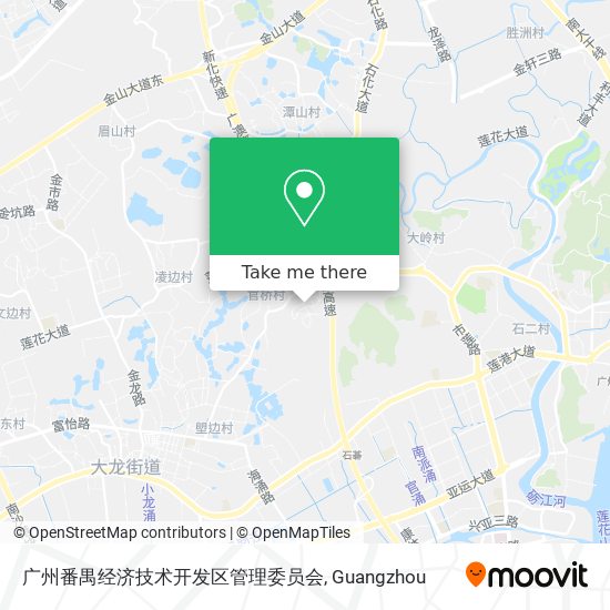 广州番禺经济技术开发区管理委员会 map