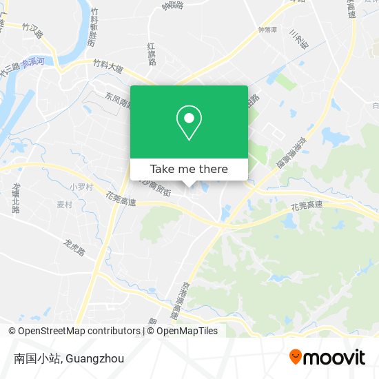 南国小站 map