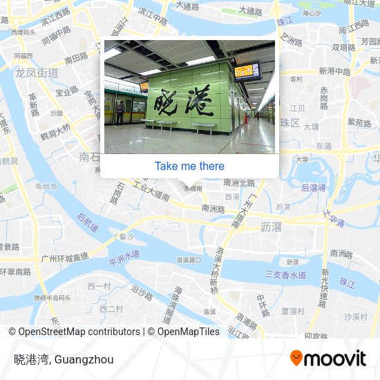 晓港湾 map