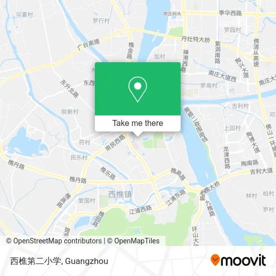 西樵第二小学 map