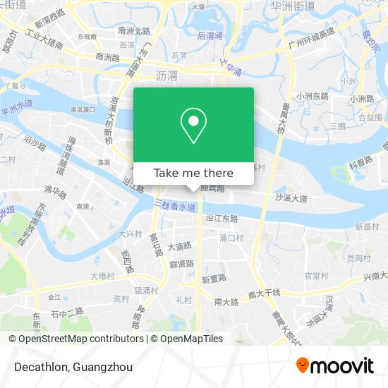 Decathlon map