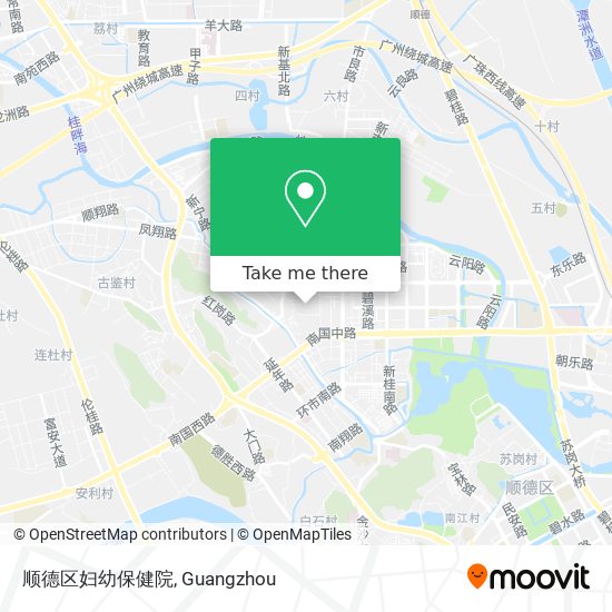 顺德区妇幼保健院 map