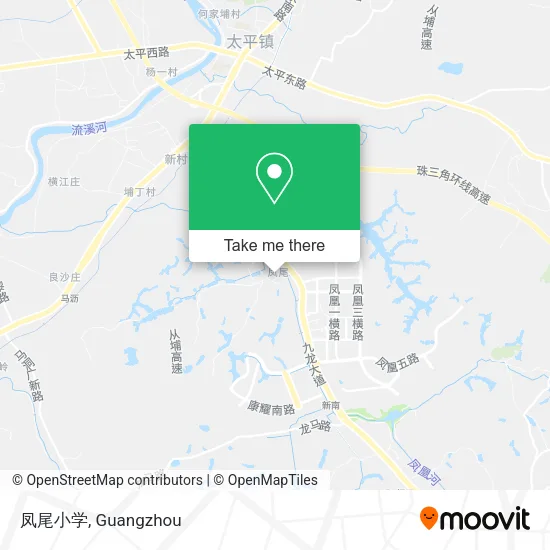 凤尾小学 map