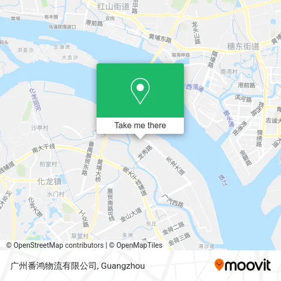 广州番鸿物流有限公司 map