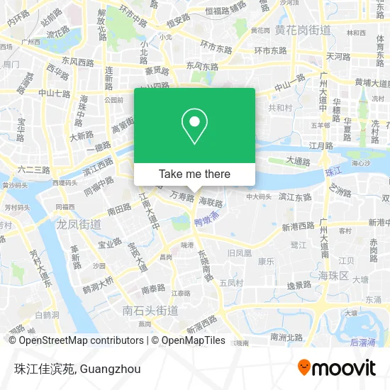 珠江佳滨苑 map