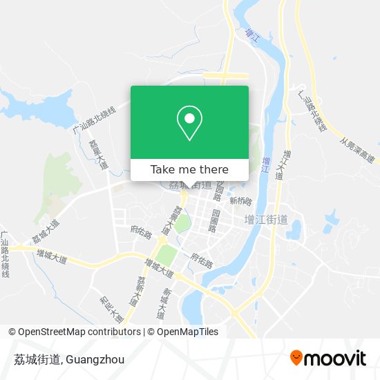 荔城街道 map