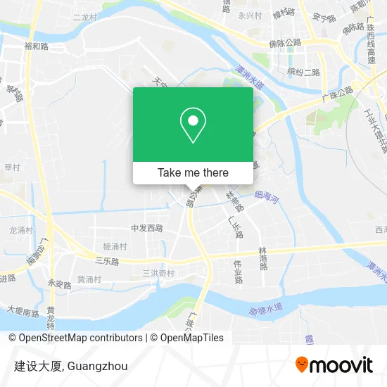 建设大厦 map