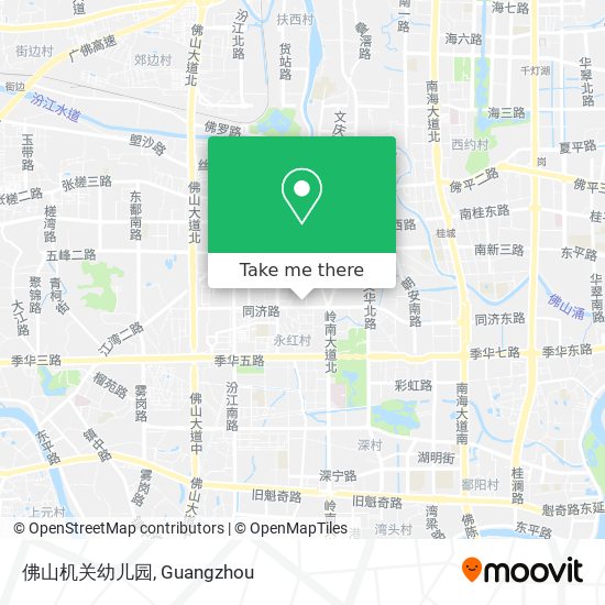 佛山机关幼儿园 map