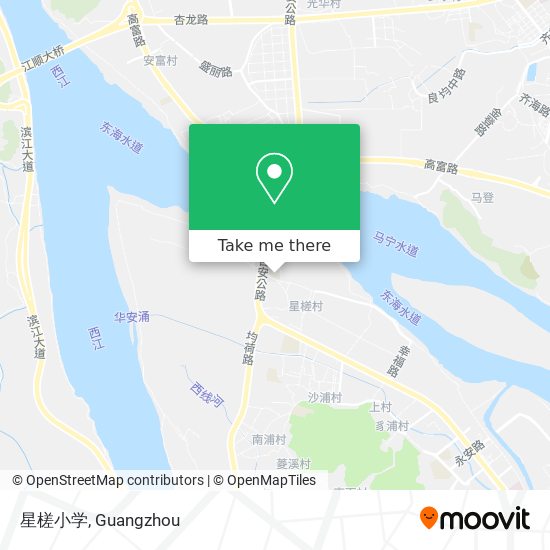 星槎小学 map