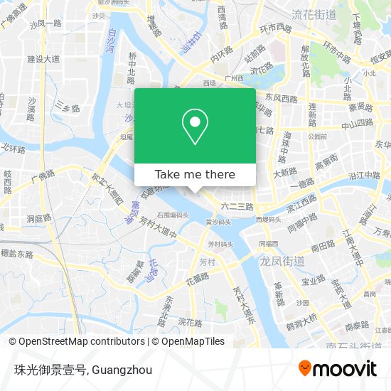 珠光御景壹号 map
