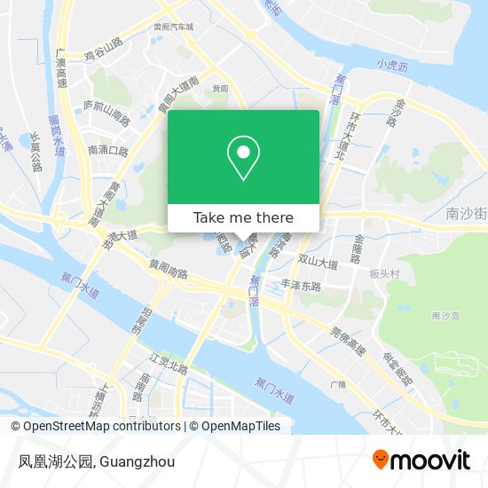 凤凰湖公园 map