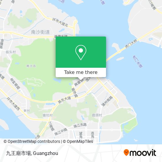 九王廟市場 map