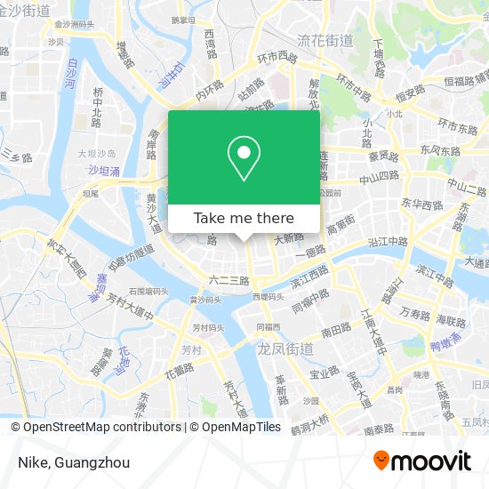 Nike map