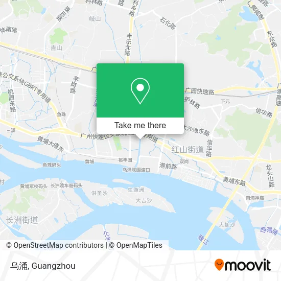 乌涌 map