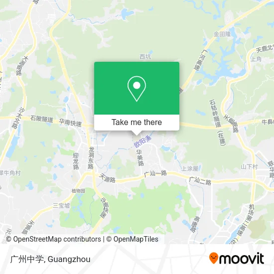 广州中学 map