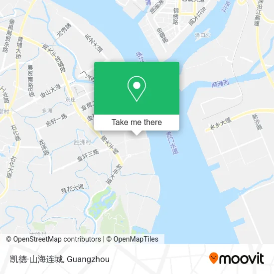 凯德·山海连城 map