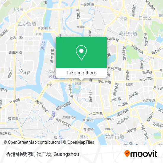 香港铜锣湾时代广场 map