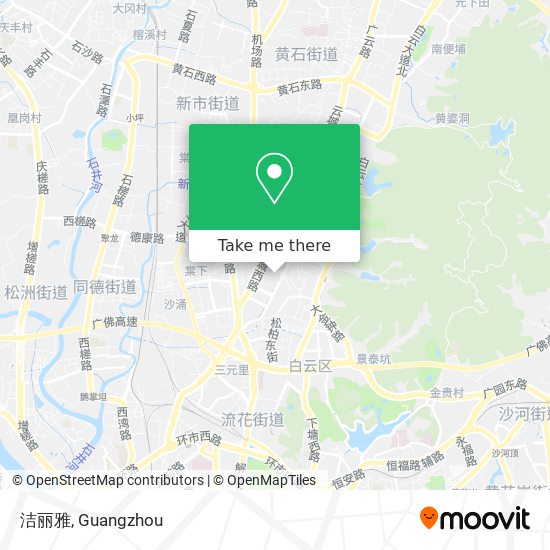 洁丽雅 map
