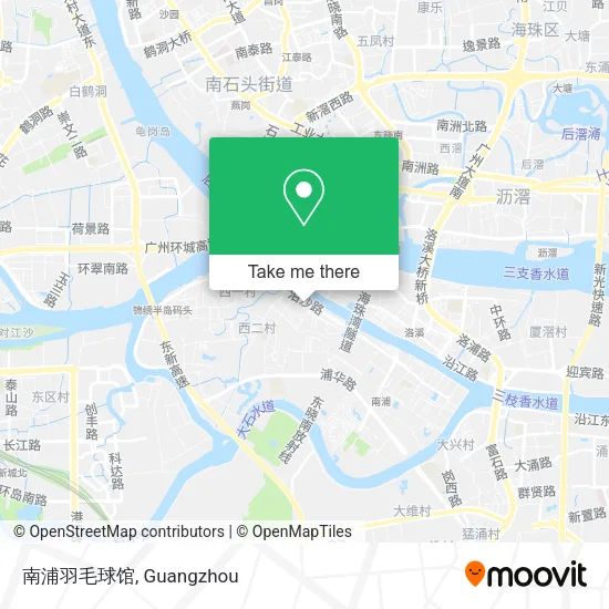南浦羽毛球馆 map