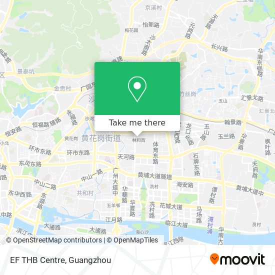 EF THB Centre map