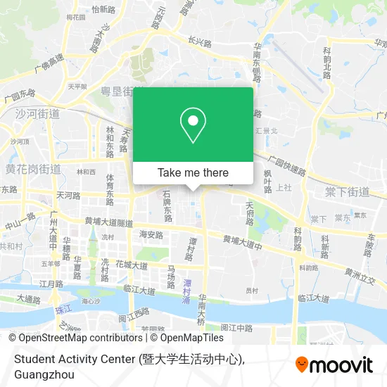 Student Activity Center (暨大学生活动中心) map