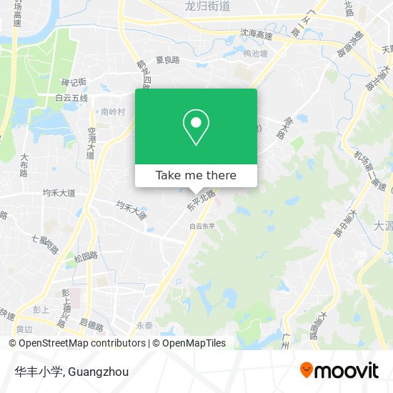 华丰小学 map