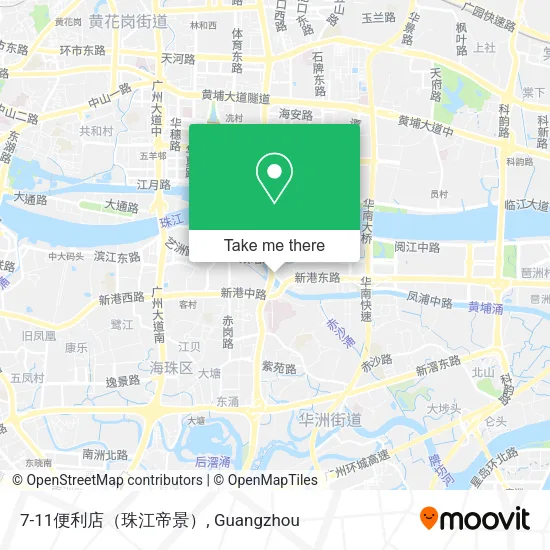 7-11便利店（珠江帝景） map