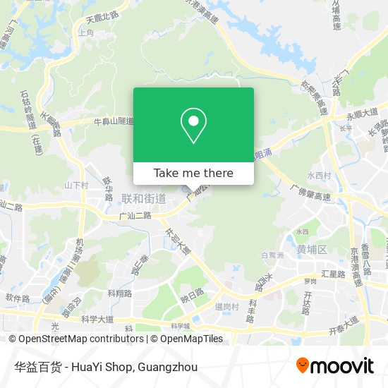 华益百货 - HuaYi Shop map