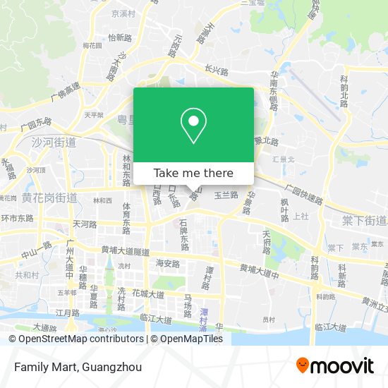 Family Mart map