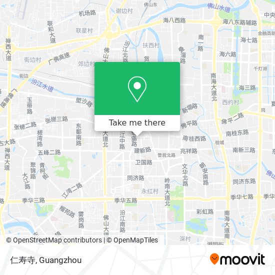 仁寿寺 map