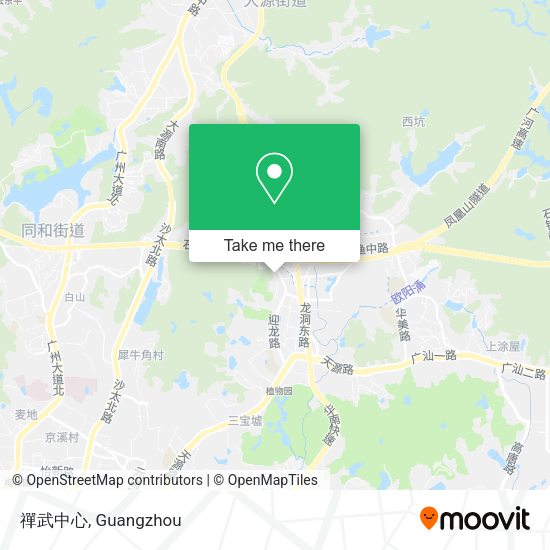 禪武中心 map