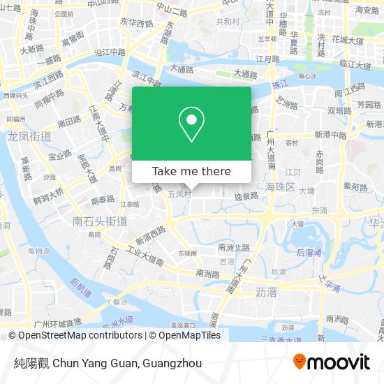 純陽觀 Chun Yang Guan map