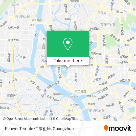Renwei Temple 仁威祖庙 map