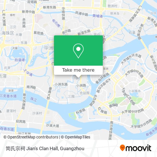 简氏宗祠 Jian's Clan Hall map