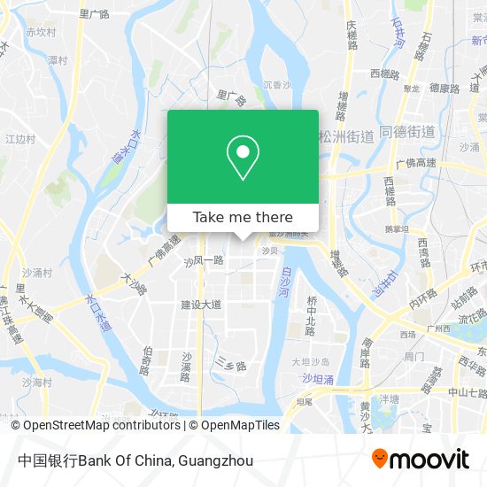 中国银行Bank Of China map