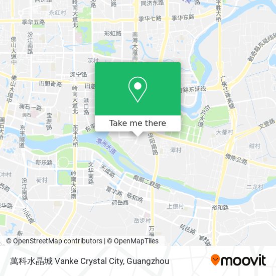 萬科水晶城 Vanke Crystal City map